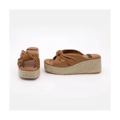 ANGEL ALARCON Hardy - Leather Wedge Mule<Vrouwen Sandals
