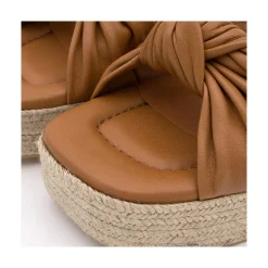 ANGEL ALARCON Hardy - Leather Wedge Mule<Vrouwen Sandals
