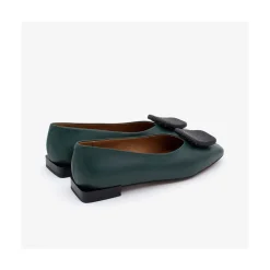 ANGEL ALARCON Haspe - Women S Square-Toed Flat With Jewel Embellishment<Vrouwen Ballerinas