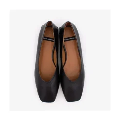 ANGEL ALARCON Hebe - Leather Square Toe Flat<Vrouwen Ballerinas