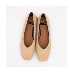 ANGEL ALARCON Hebe - Leather Square Toe Flat<Vrouwen Ballerinas