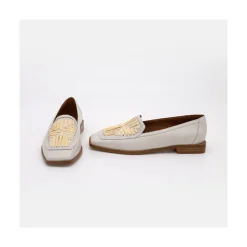 ANGEL ALARCON Hedren - Leather Loafer Women S Shoes<Vrouwen Last Units