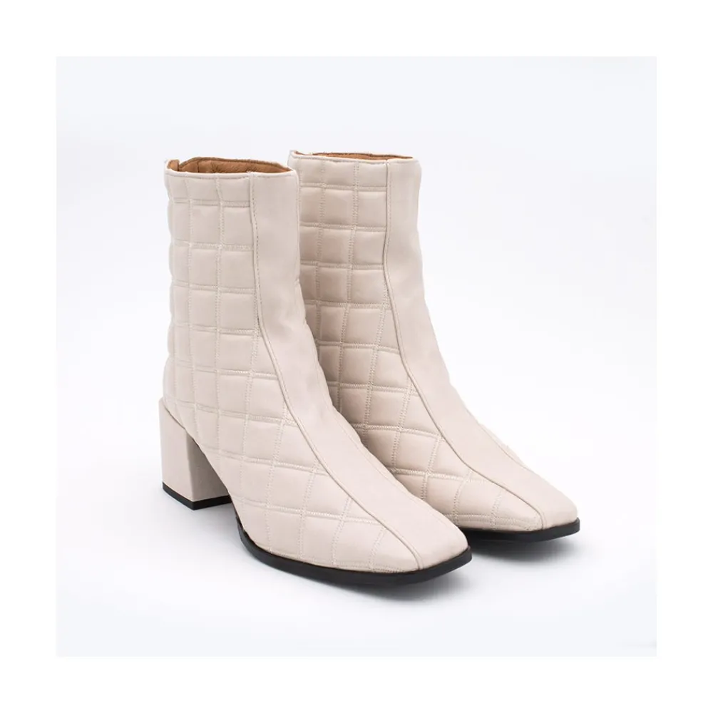 ANGEL ALARCON Hegen - Foamed Leather Ankel Boots<Vrouwen Last Units