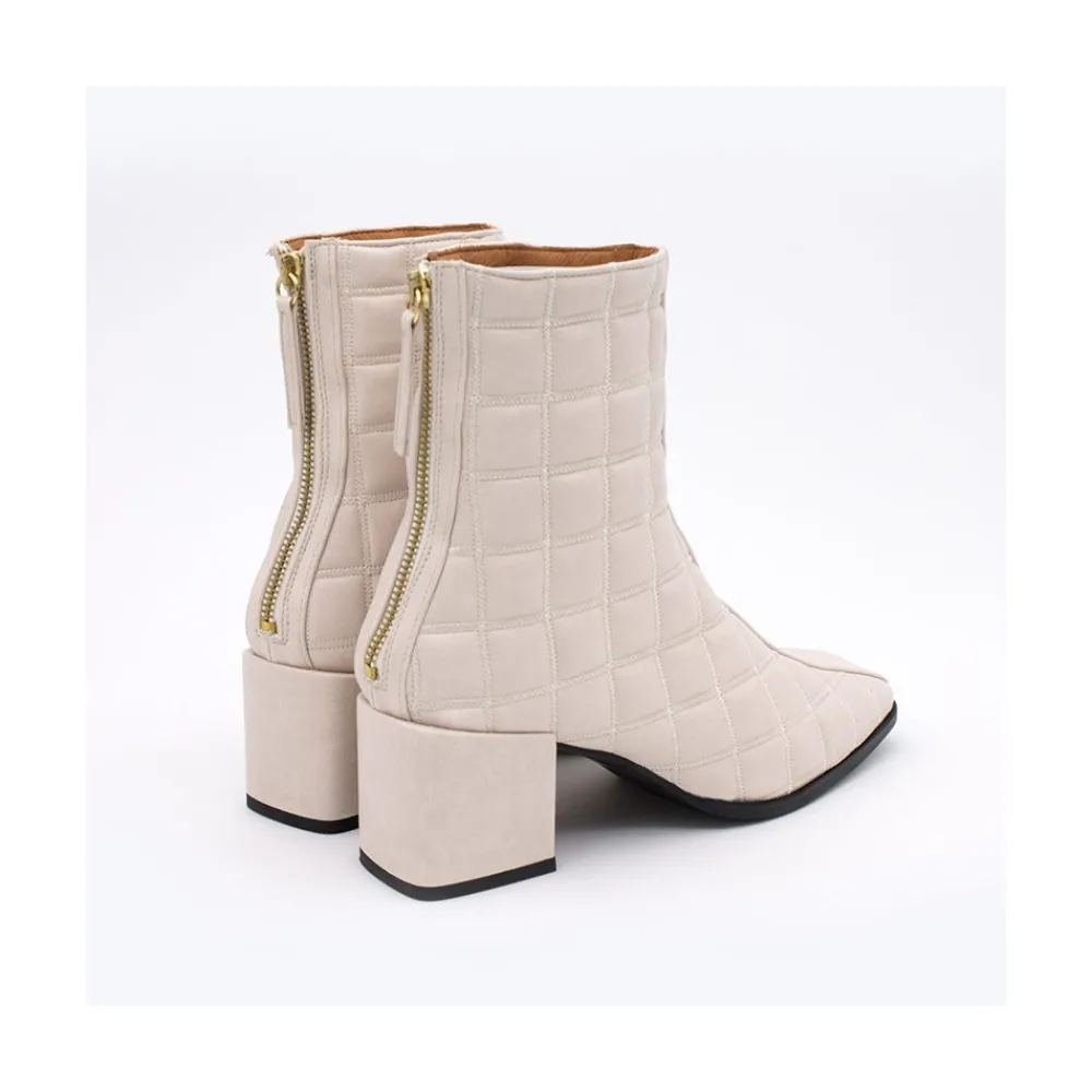ANGEL ALARCON Hegen - Foamed Leather Ankel Boots<Vrouwen Last Units
