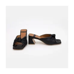 ANGEL ALARCON Hepburn - Leather High Heel Mule<Vrouwen Last Units