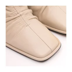 ANGEL ALARCON Janet - Wrinkled Leather Heeled Ankle Boots<Vrouwen Heeled Shoes
