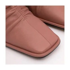 ANGEL ALARCON Janet - Wrinkled Leather Heeled Ankle Boots<Vrouwen Heeled Shoes