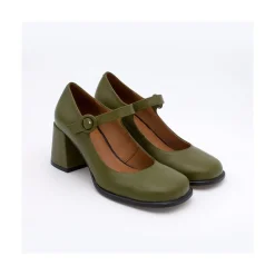 ANGEL ALARCON Jett - Block Heeled Mary Jane Shoes With Rounded Shapes<Vrouwen Last Units