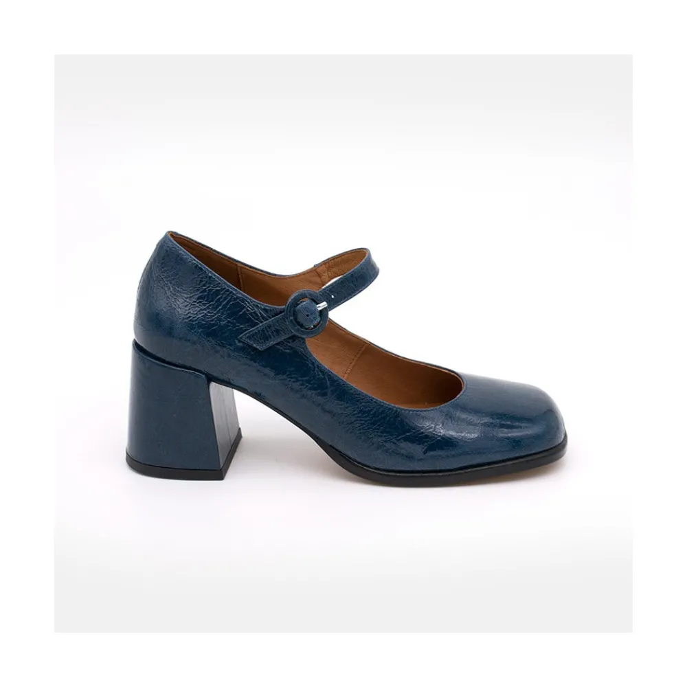 ANGEL ALARCON Jett - Block Heeled Mary Jane Shoes With Rounded Shapes<Vrouwen Last Units