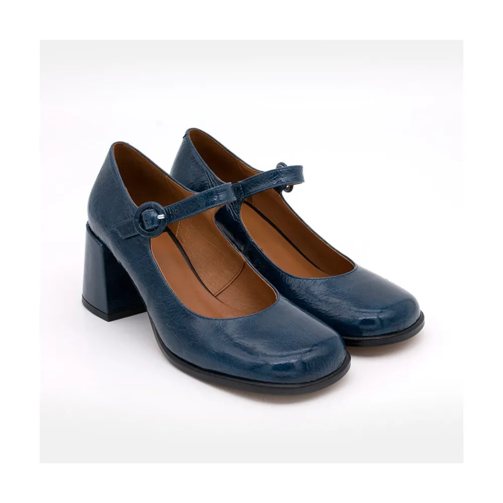 ANGEL ALARCON Jett - Block Heeled Mary Jane Shoes With Rounded Shapes<Vrouwen Last Units