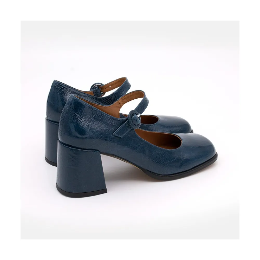 ANGEL ALARCON Jett - Block Heeled Mary Jane Shoes With Rounded Shapes<Vrouwen Last Units
