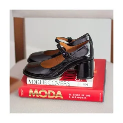 ANGEL ALARCON Jett - Block Heeled Mary Jane Shoes With Rounded Shapes<Vrouwen Last Units