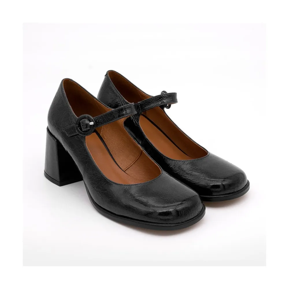 ANGEL ALARCON Jett - Block Heeled Mary Jane Shoes With Rounded Shapes<Vrouwen Last Units