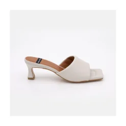 ANGEL ALARCON Kansas - Leather Foamed Heeled Mule<Vrouwen Mules