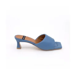 ANGEL ALARCON Kansas - Leather Foamed Heeled Mule<Vrouwen Mules