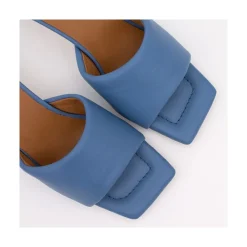ANGEL ALARCON Kansas - Leather Foamed Heeled Mule<Vrouwen Mules