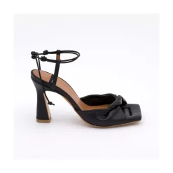 ANGEL ALARCON Karyn - Leather High Heel Sandals With Padded Insole<Vrouwen Sandals