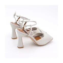 ANGEL ALARCON Karyn - Leather High Heel Sandals With Padded Insole<Vrouwen Sandals