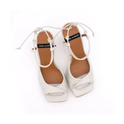 ANGEL ALARCON Karyn - Leather High Heel Sandals With Padded Insole<Vrouwen Sandals
