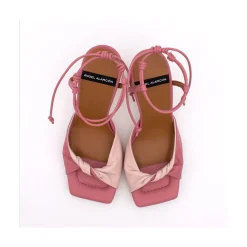 ANGEL ALARCON Karyn - Leather High Heel Sandals With Padded Insole<Vrouwen Sandals