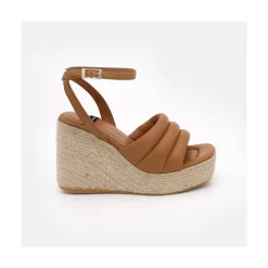 ANGEL ALARCON Keaton- Foamed Wedge Leather Ankle Strap Sandals<Vrouwen Last Units