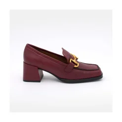 ANGEL ALARCON Kiski - Leather Block Heel Women S Moccasin<Vrouwen Last Units