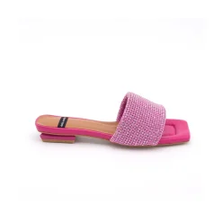 ANGEL ALARCON Leanne - Padded Mule With Crystals<Vrouwen Last Units