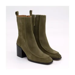 ANGEL ALARCON Lebrock - Suede Comfortable Women S Ankel Boots With Comfy Heel<Vrouwen Last Units
