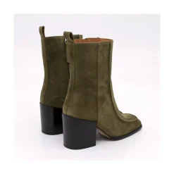 ANGEL ALARCON Lebrock - Suede Comfortable Women S Ankel Boots With Comfy Heel<Vrouwen Last Units