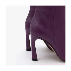 ANGEL ALARCON Leire - Leather Pointed Toe High Heel Booties<Vrouwen Last Units
