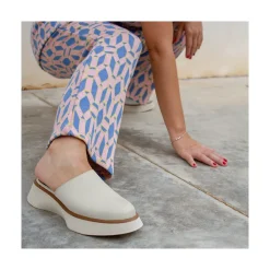 ANGEL ALARCON Leslie - Leather Platforms Mules<Vrouwen Last Units