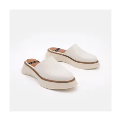 ANGEL ALARCON Leslie - Leather Platforms Mules<Vrouwen Last Units