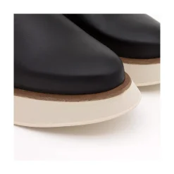 ANGEL ALARCON Leslie - Leather Platforms Mules<Vrouwen Last Units