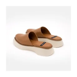 ANGEL ALARCON Leslie - Leather Platforms Mules<Vrouwen Last Units