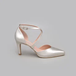 ANGEL ALARCON Liliam - Comfortable, Medium Heel And Low Platform Wedding Shoes<Vrouwen Last Units