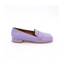ANGEL ALARCON Lisa - Leather Rounded Toe Leather Woman Mocassin<Vrouwen Ballerinas