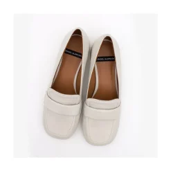 ANGEL ALARCON Lisa - Leather Rounded Toe Leather Woman Mocassin<Vrouwen Ballerinas