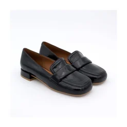 ANGEL ALARCON Lisa - Rounded Toe Leather Woman Mocassin<Vrouwen Ballerinas