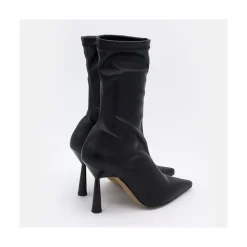 ANGEL ALARCON Lori - Stretch Ankle Boot With High Heel And Pointed Toe<Vrouwen Heeled Shoes