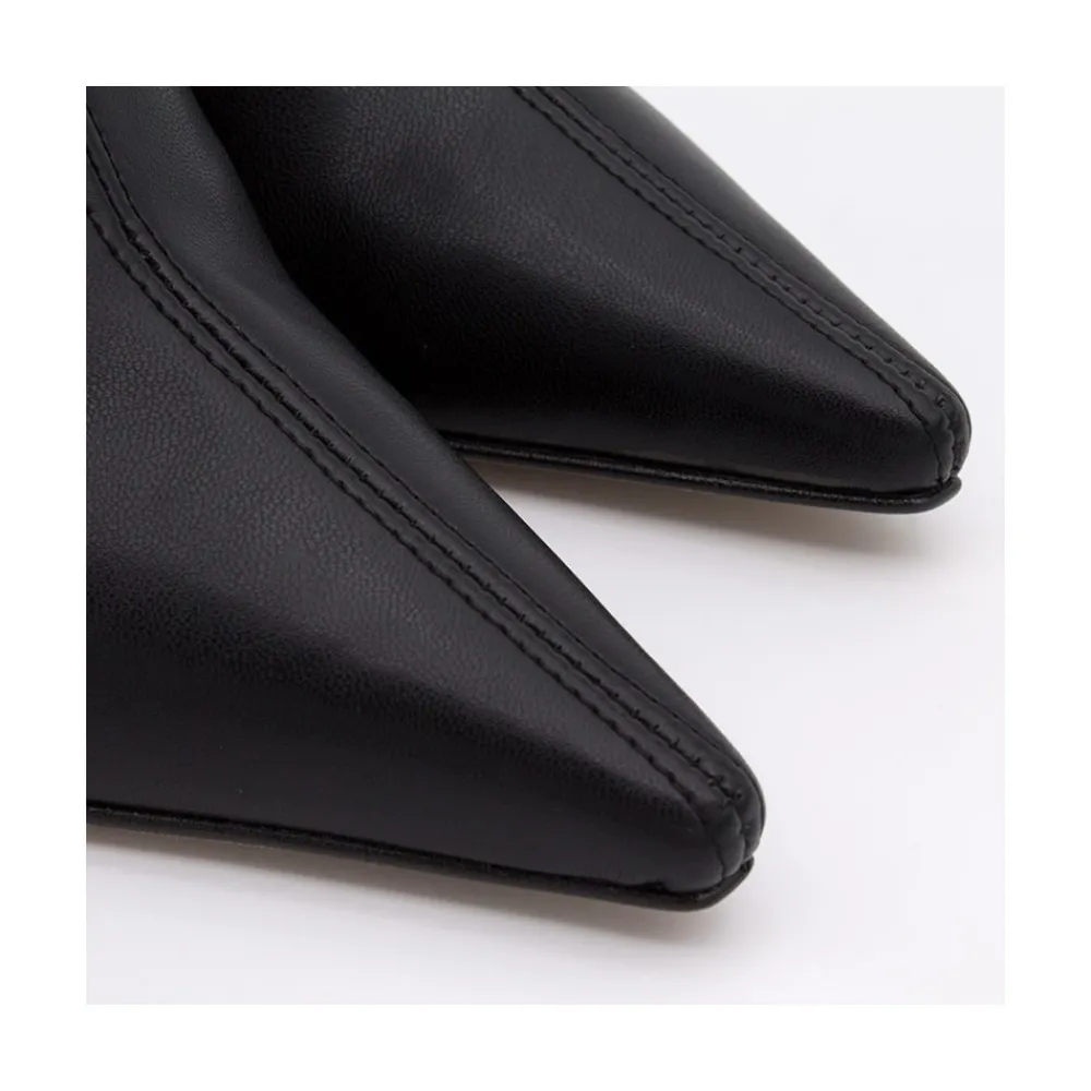 ANGEL ALARCON Lori - Stretch Ankle Boot With High Heel And Pointed Toe<Vrouwen Heeled Shoes
