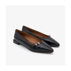 ANGEL ALARCON Lua - Shiny Leather Pointed Toe Flats<Vrouwen Ballerinas