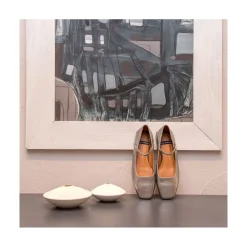 ANGEL ALARCON Lynn - Shiny Leather Mary Jane Shoes With Square Toe<Vrouwen Metallized Shoes