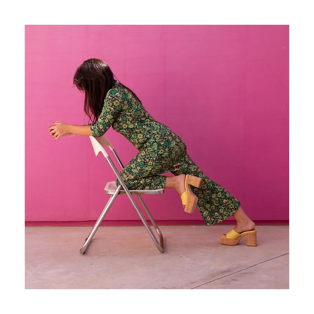 ANGEL ALARCON Mahalia - High Cork Platforms Foamed Mules<Vrouwen Last Units