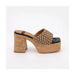 ANGEL ALARCON Mahalia - High Cork Platforms Foamed Mules<Vrouwen Last Units