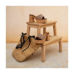 ANGEL ALARCON Mahalia - High Cork Platforms Foamed Mules<Vrouwen Last Units