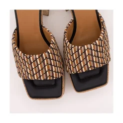 ANGEL ALARCON Mahalia - High Cork Platforms Foamed Mules<Vrouwen Last Units