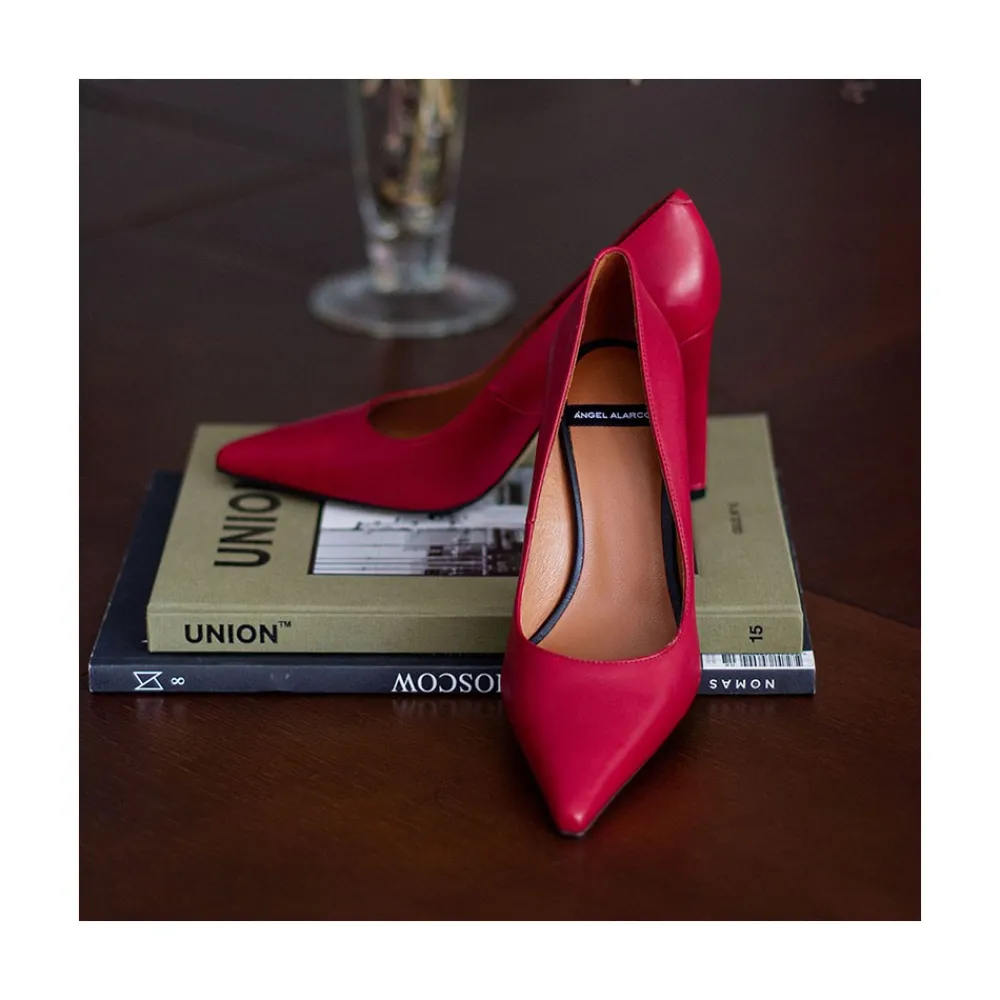 ANGEL ALARCON Mariah - Leather Pointed Toe Stiletto<Vrouwen Heeled Shoes