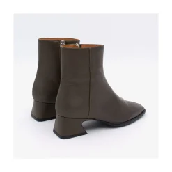 ANGEL ALARCON Masha - Comfortable Leather Woman Booties With Low Heel<Vrouwen Boots And Booties
