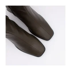 ANGEL ALARCON Masha - Comfortable Leather Woman Booties With Low Heel<Vrouwen Boots And Booties