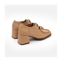 ANGEL ALARCON Milla - Leather Women S Shoes With Laces & Block Heel<Vrouwen Last Units